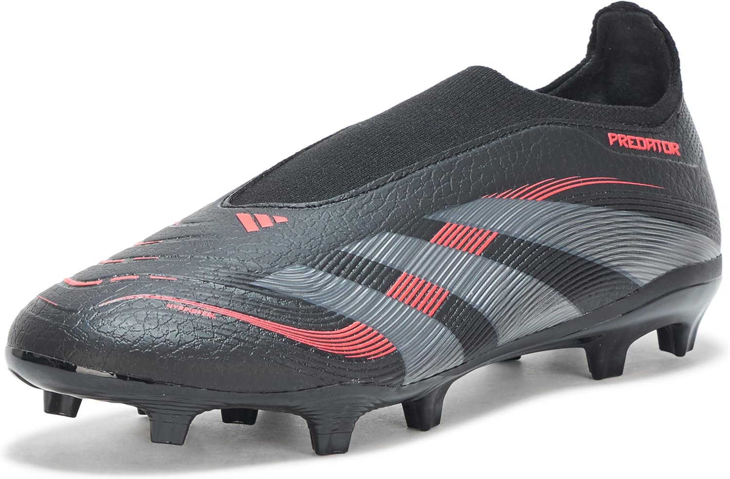 

Детские кроссовки Adidas F50 League без шнурков для твердых/универсальных покрытий (унисекс), черный/красный/серый/ярко-красный