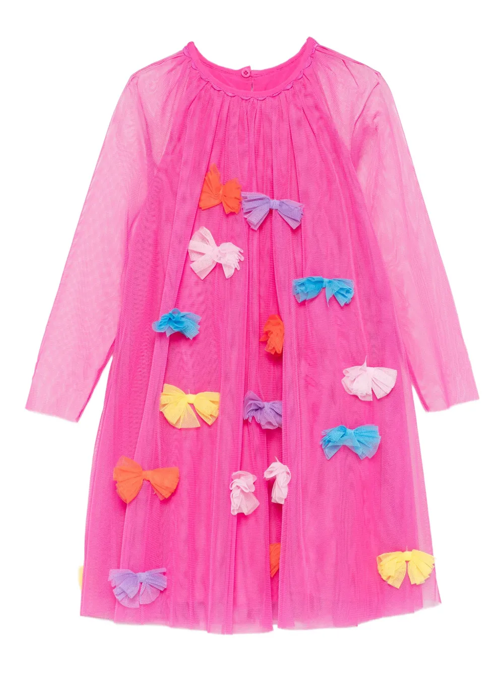 

Платье с бантом Stella Mccartney Kids, розовый
