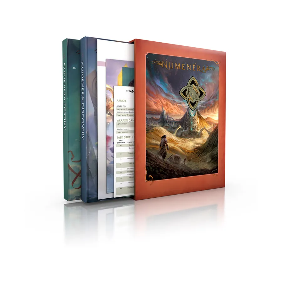 

Бокс-сет Discovery and Destiny Slipcase, Numenera 2 RPG