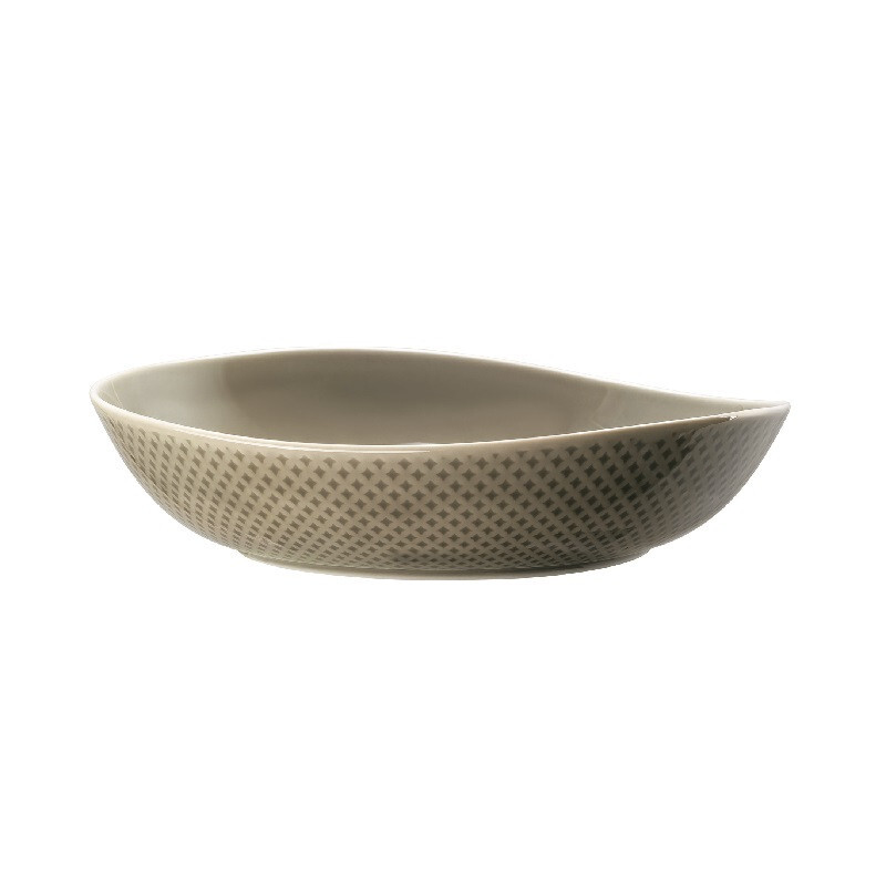 

Junto Pearl Grey - фарфоровая тарелка глубиной 25 см Rosenthal, серый