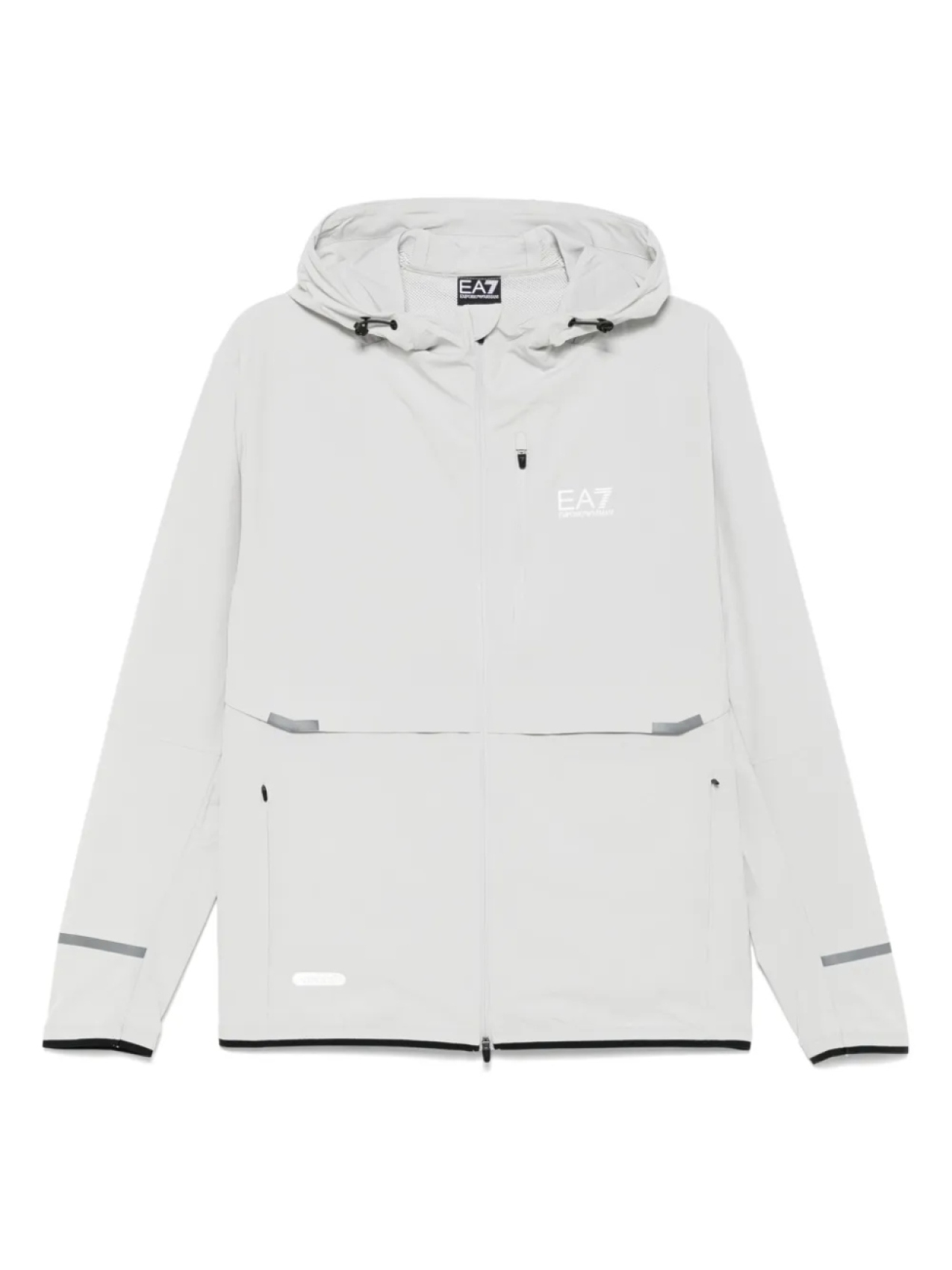 

Куртка с логотипом Ea7 Emporio Armani, серый