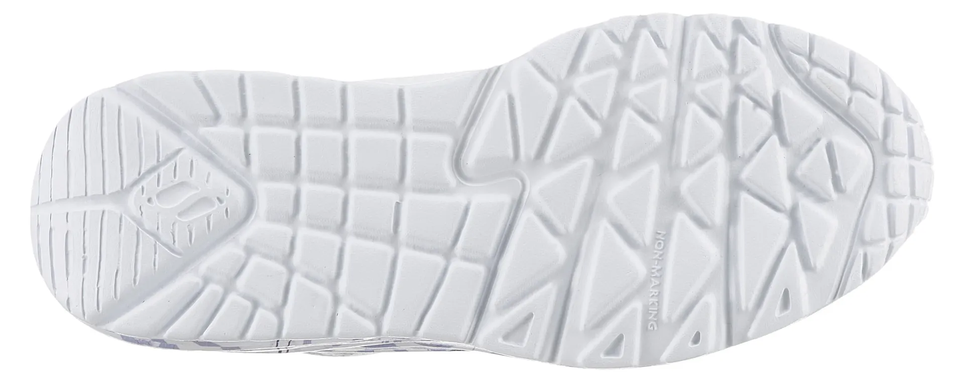 Детские кроссовки Skechers "UNO LITE - SPREAD THE WORLD", с милым принтом в виде сердечек, повседневная обувь, полуботинки, туфли на шнуровке Skechers Kids, фиолетовый — фото 3