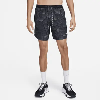 

Шорты Nike Dri-FIT Stride, цвет Medium Ash/Black/Black/White