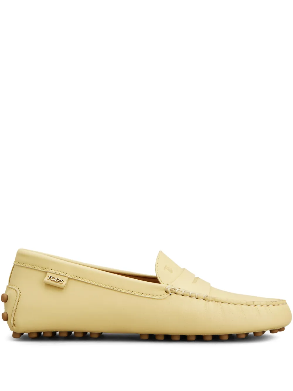 Лоферы gommino Tod'S, бежевый