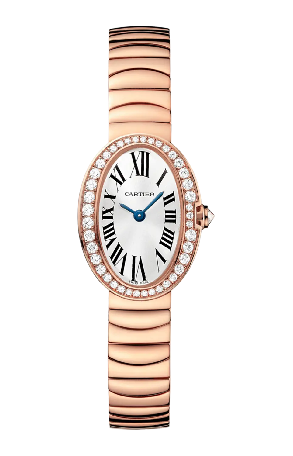 

Часы mini baignoire watch mini Cartier