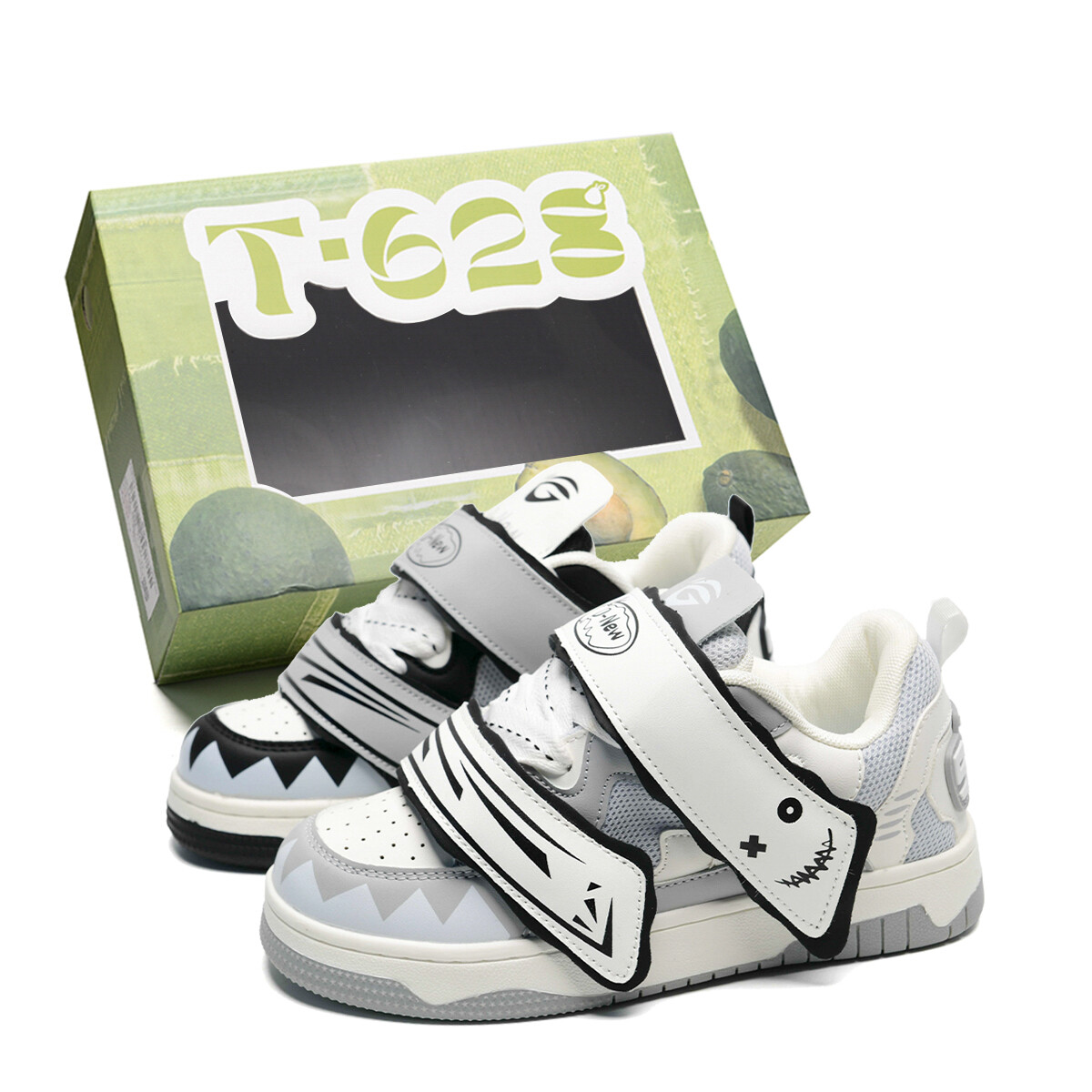 

Кроссовки T628 Skateboarding Shoes Unisex, черный