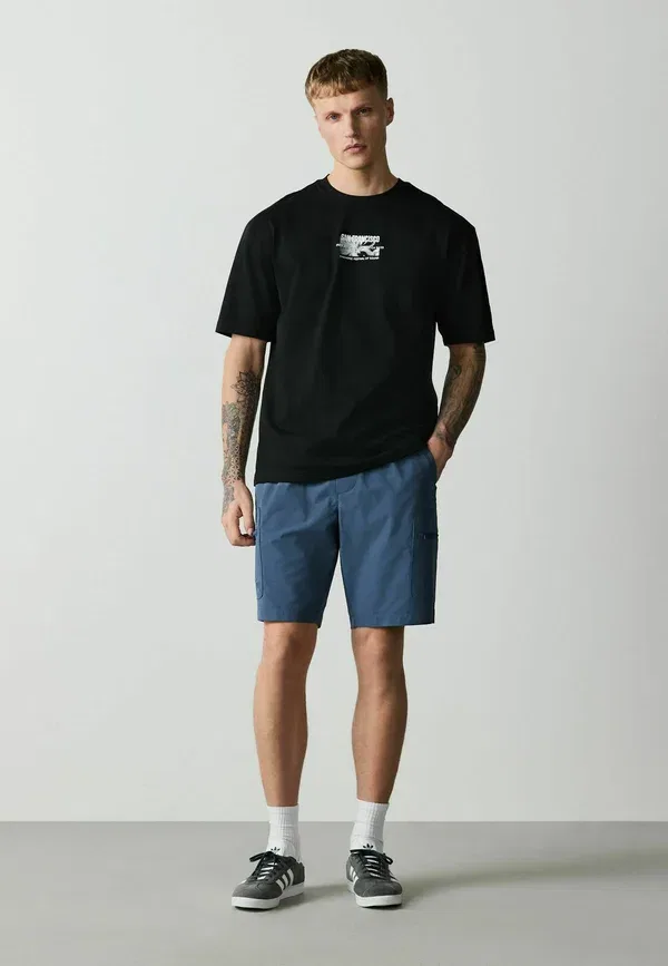 Шорты Next Regular fit technical cargo, синий — фото 2