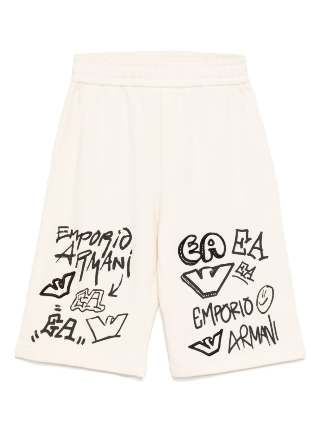 

Emporio Armani Kids EA crew джерси trark шорты, нейтральный