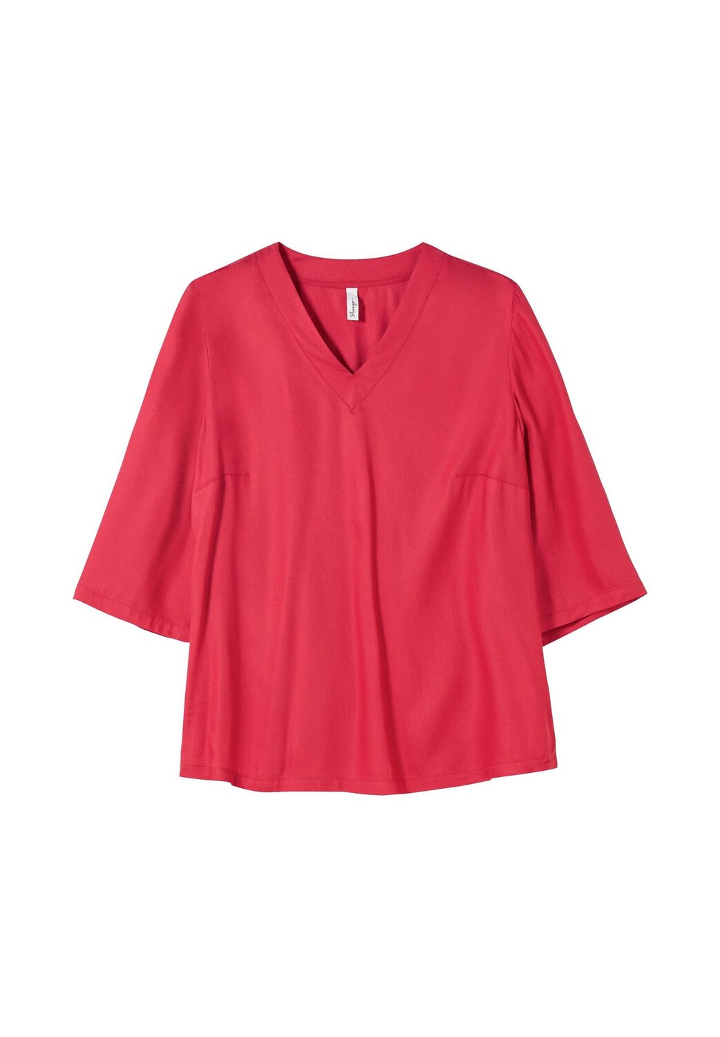 

Туника с рукавами 3/4 из струящейся вискозы sheego, цвет Magenta