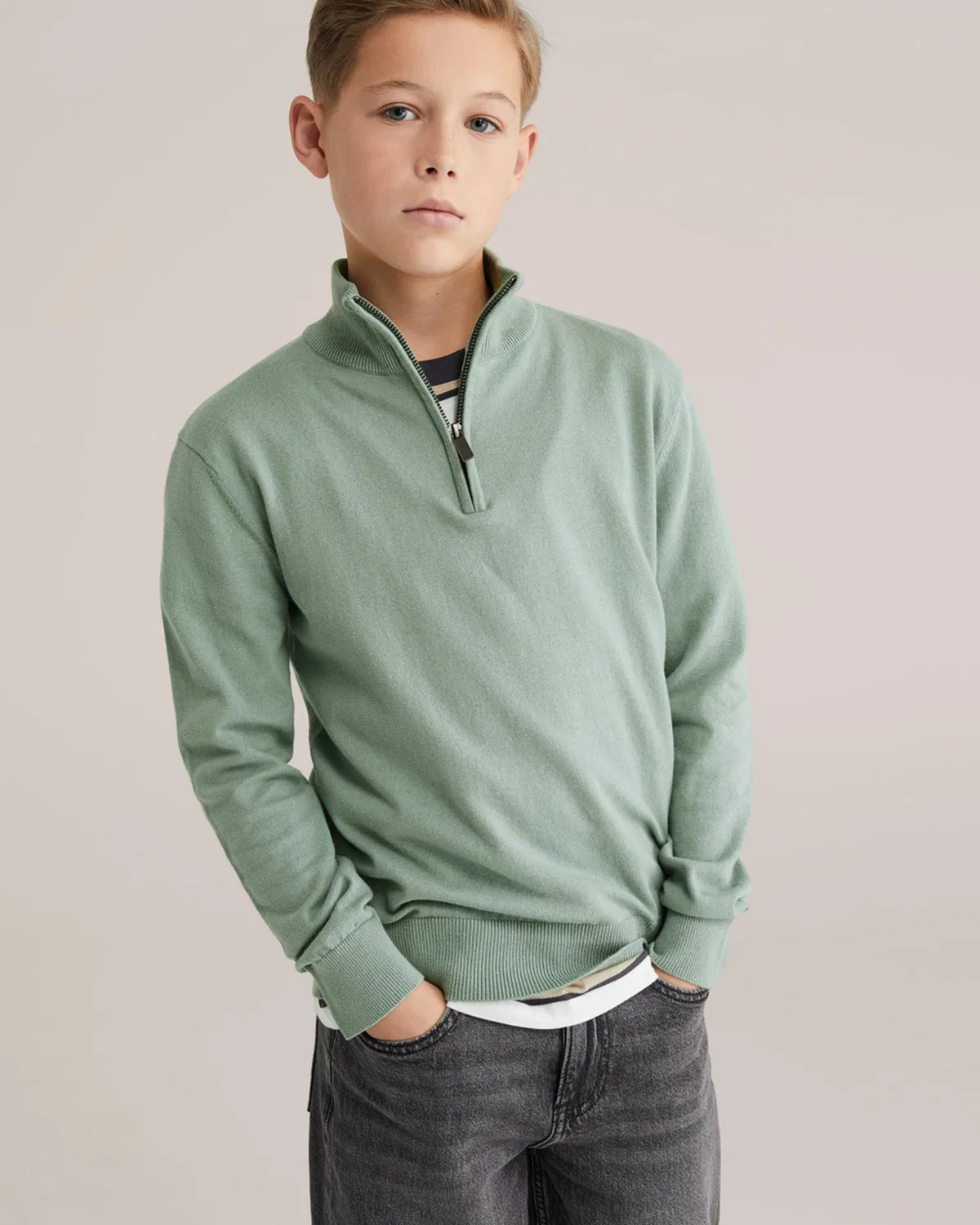 Свитер We Fashion, Light Green — фото 3