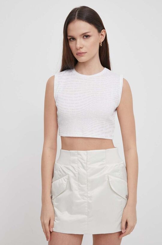 

Топ Calvin Klein Jeans, белый
