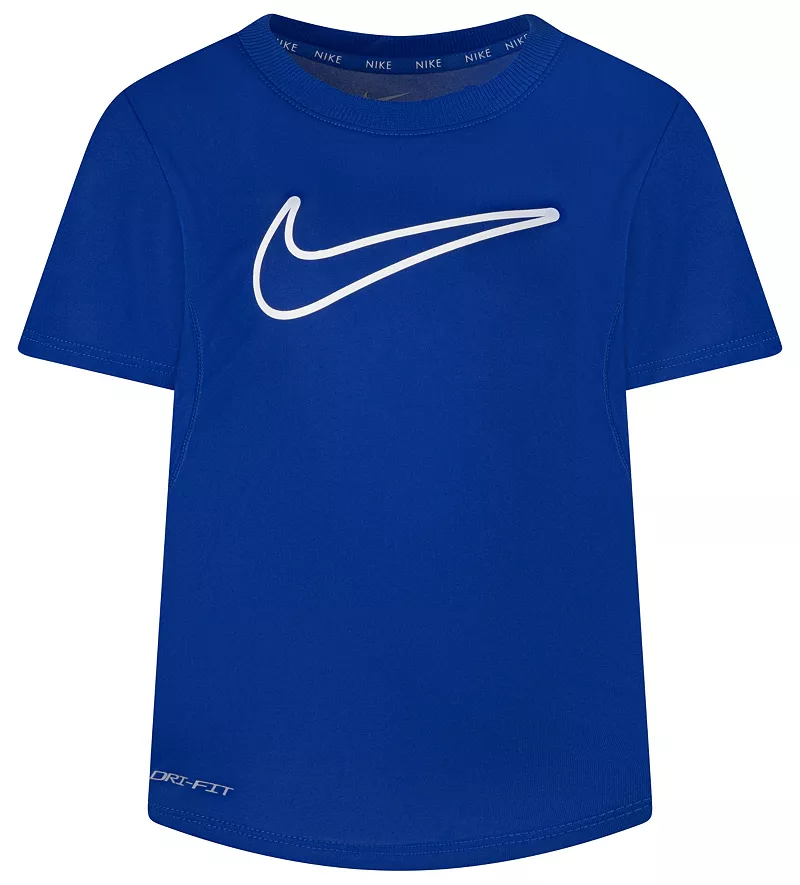 

Футболка Nike для маленьких девочек на весь день Dri-FIT, цвет Game Royal