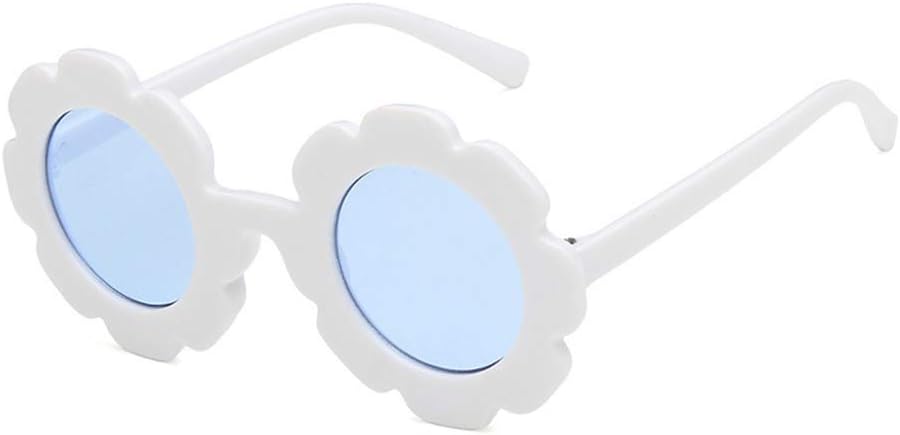 

Солнцезащитные очки Shiratori унисекс в стиле ретро, ​​оранжево-розовые, для отдыха и развлечений, круглые, неполяризованные, с защитой от УФ-излучения UV400, White Blue