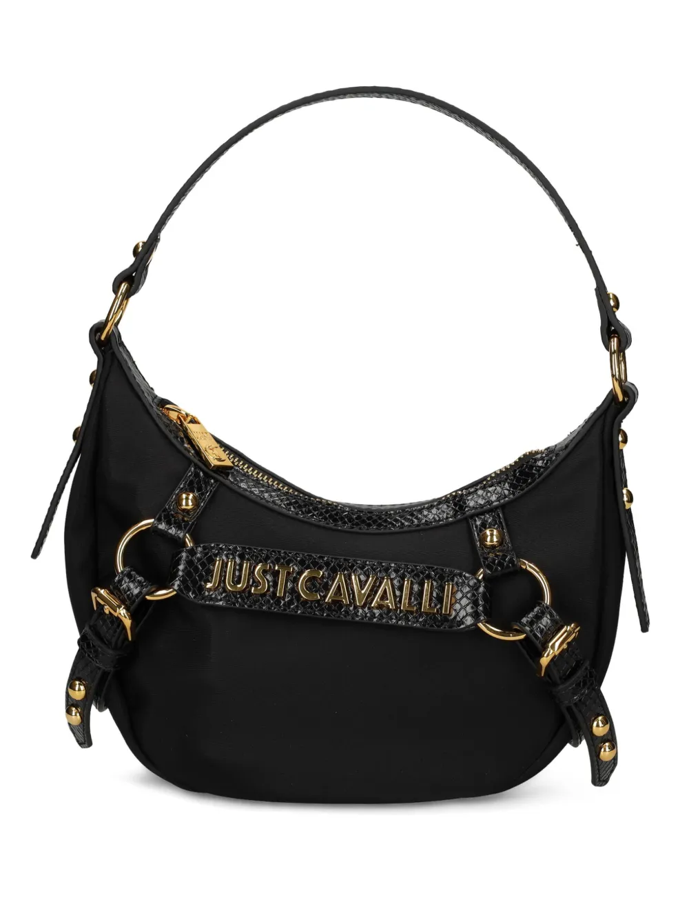 

Сумка на плечо с логотипом Just Cavalli, черный