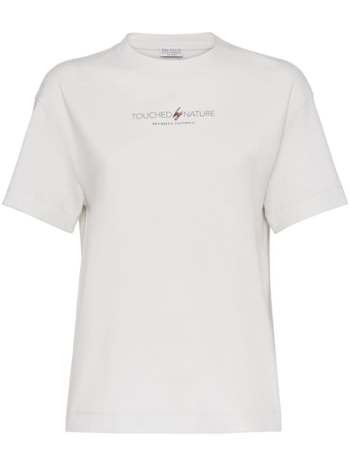 

Brunello Cucinelli футболка с логотипом, белый