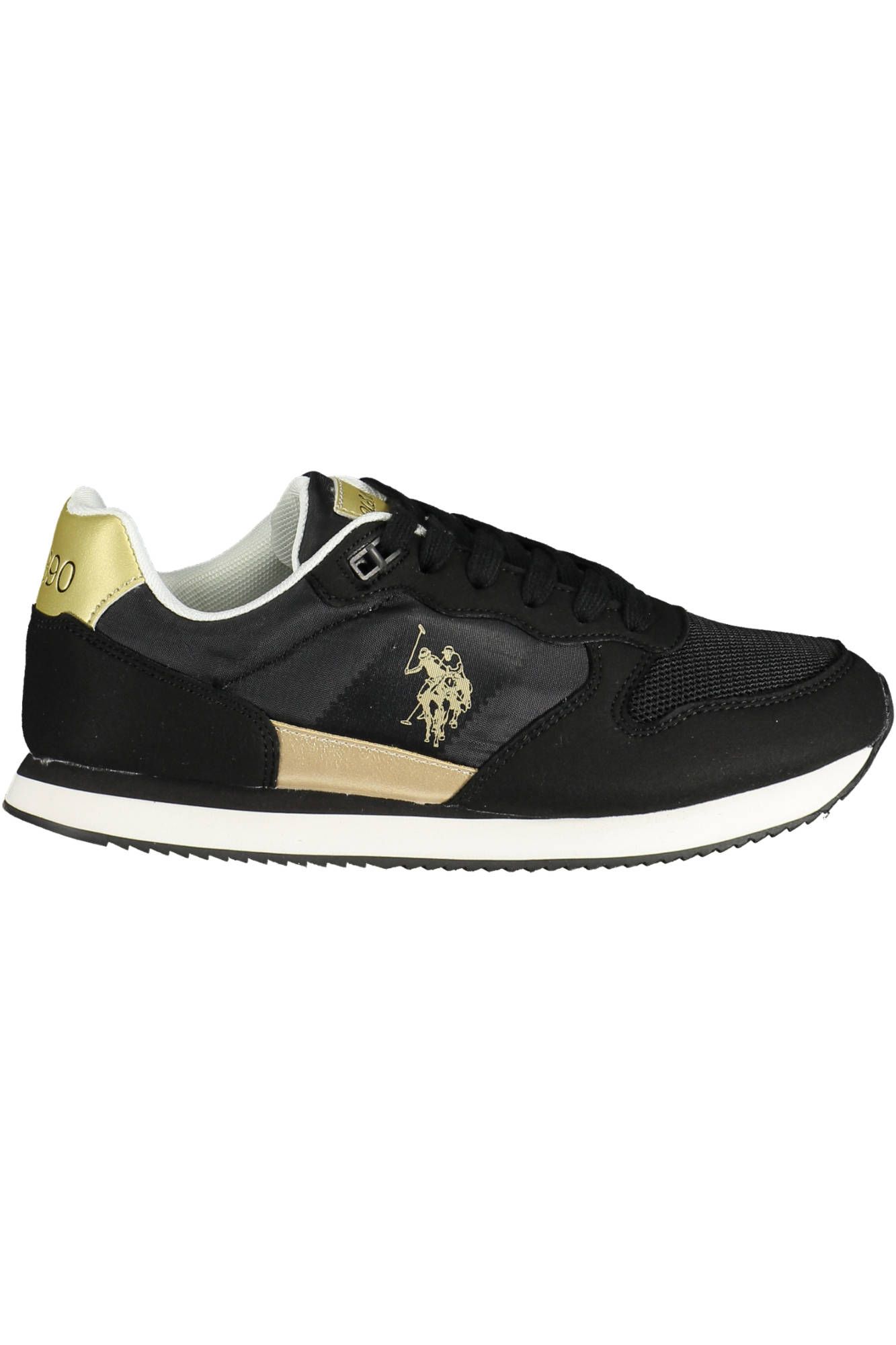 

Черные мужские кроссовки из полиэстера U.S. Polo Assn.