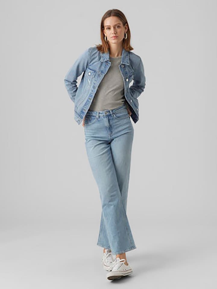 

Джинсовая куртка Vero Moda, светло-синий