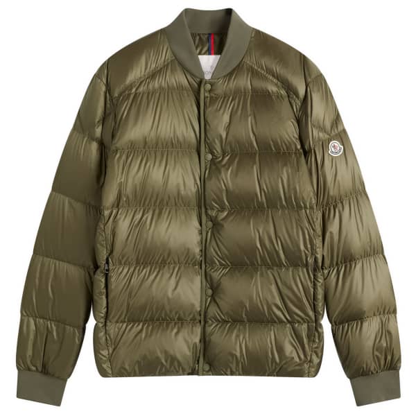 

Куртка-Бомбер Bazena из микро-рип-стопа Moncler, зеленый