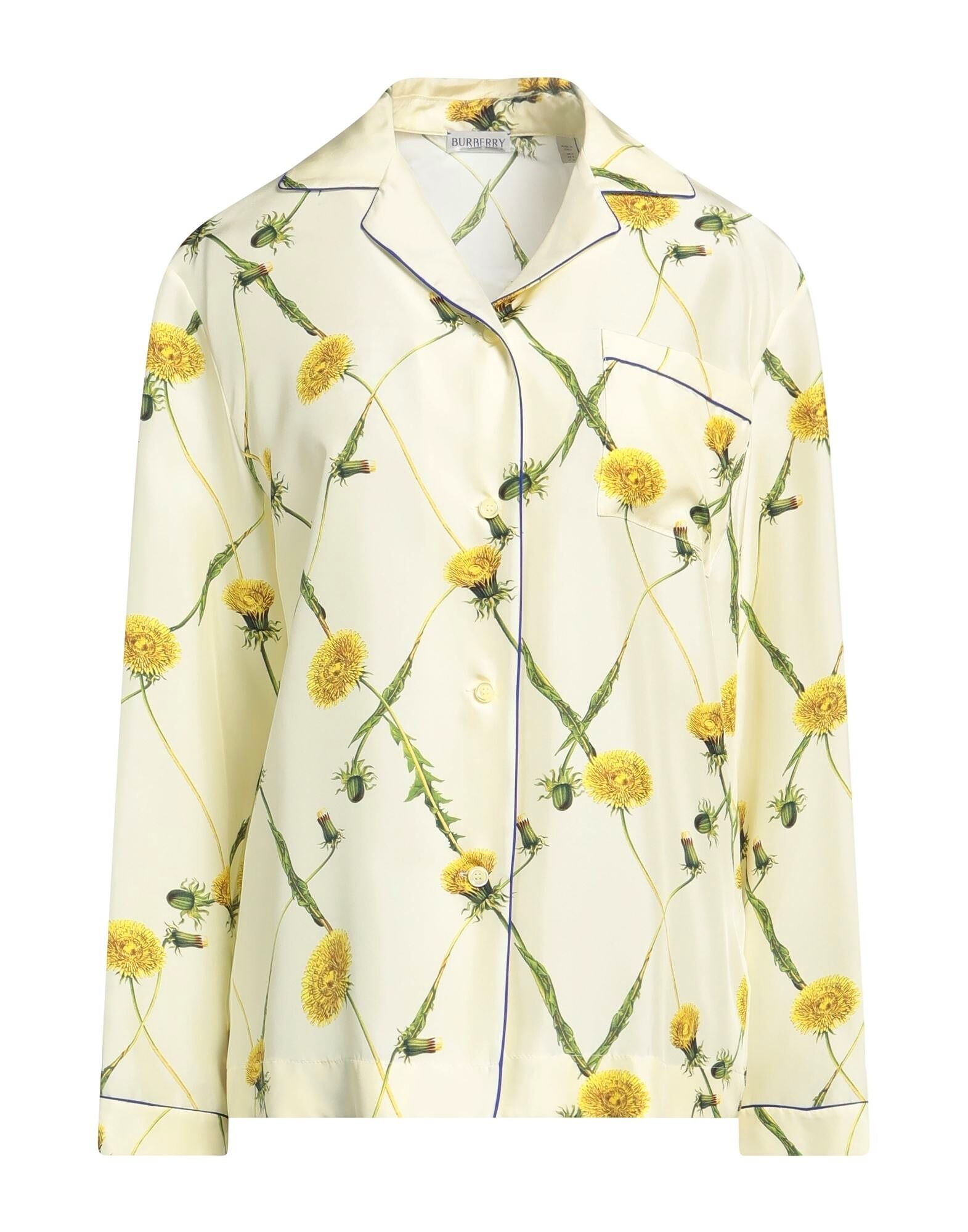 

Рубашка Burberry, пастельно-желтый