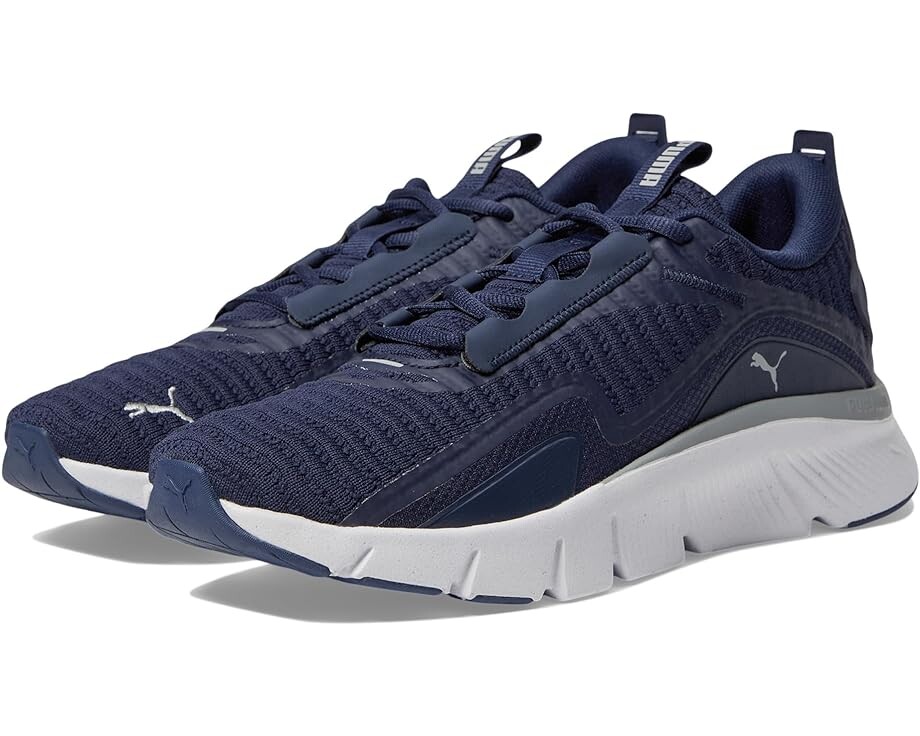 

Кроссовки PUMA Flexfocus Lite Better Knit, цвет Club Navy/Cool Mid Gray