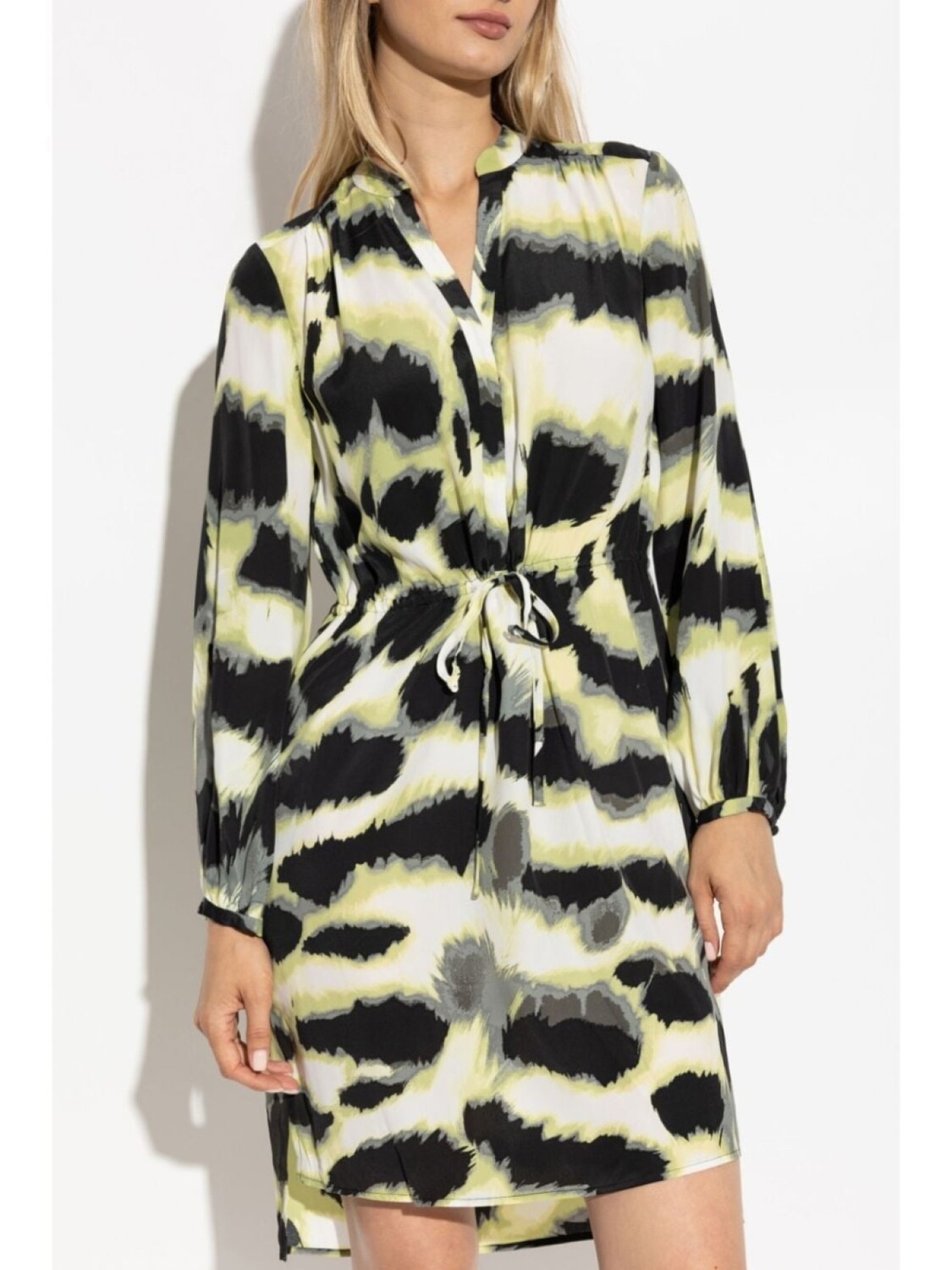 

DVF Diane von Furstenberg платье с абстрактным принтом, черный