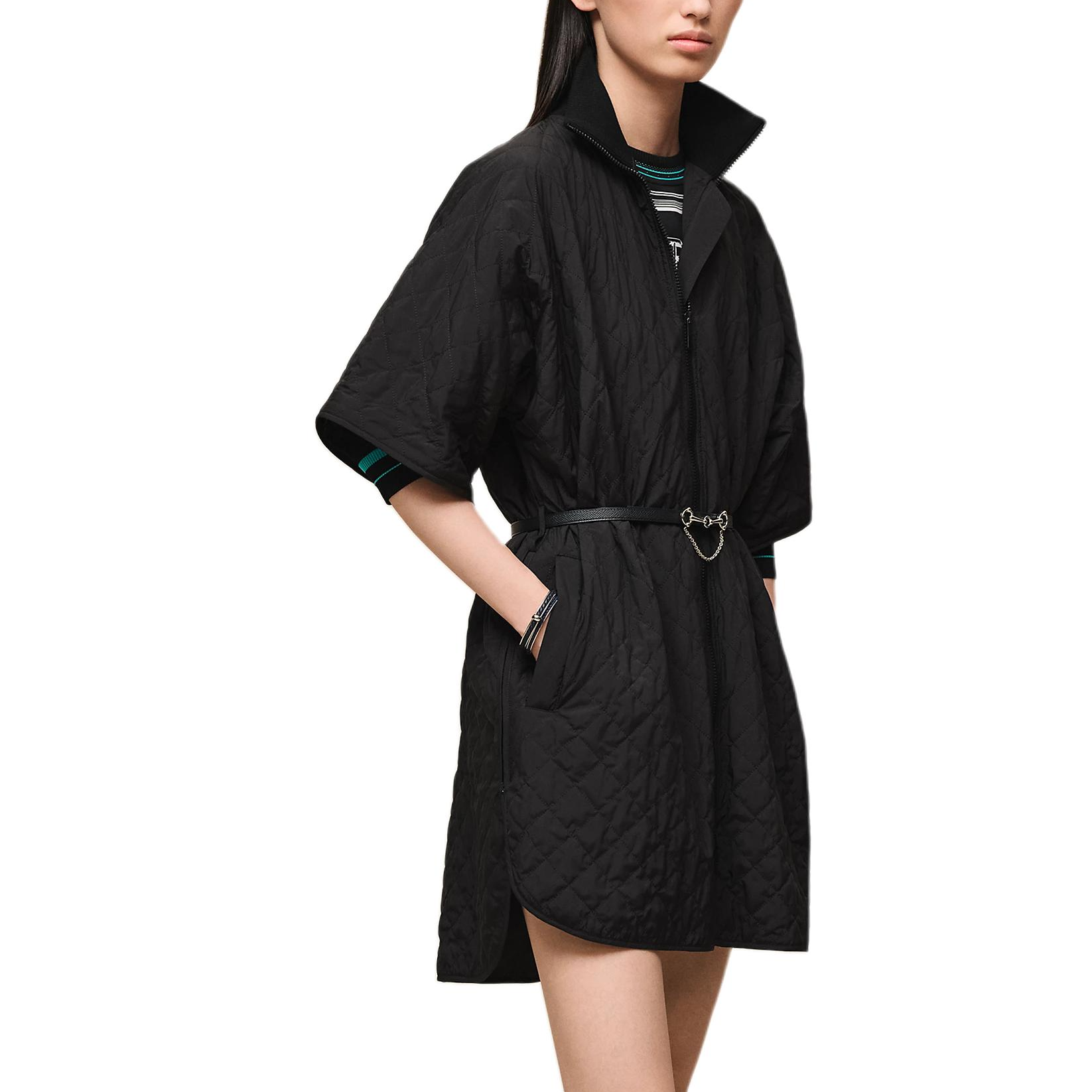 Куртка SS26 для женщин HERMES, черный