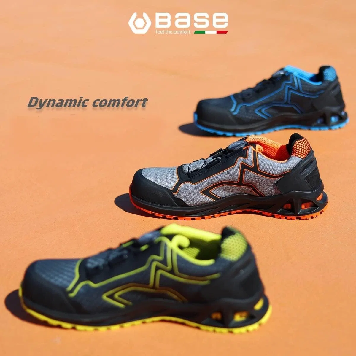 Защитные ботинки для бейс-джампинга для мужчин BASE Protection K-jump, Grey-Orange — фото 3