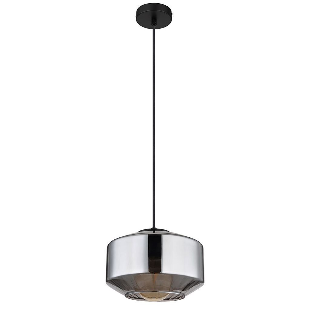 

Подвесной светильник, металл, стекло, дымчатый черный, H 120 см Globo Lighting
