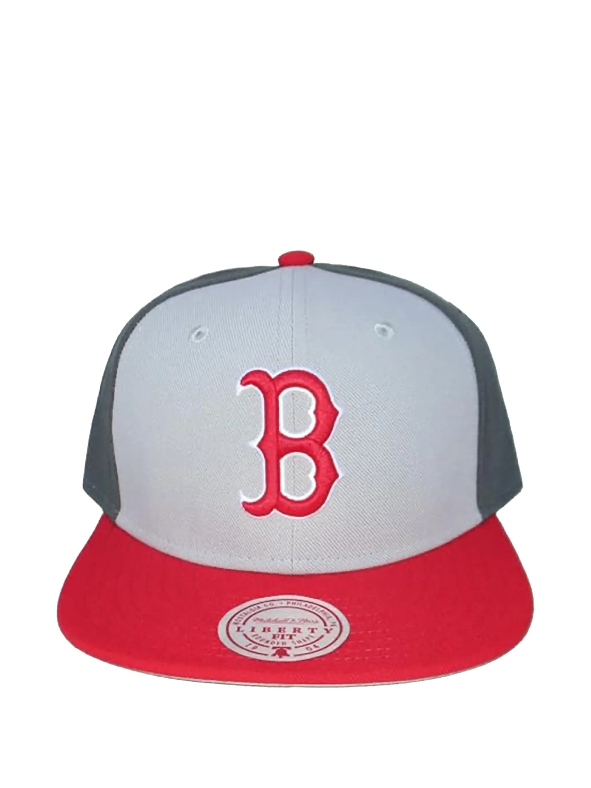 

Бейсболка X MLB Boston Red Sox Triple Play Liberty Mitchell & Ness, серый