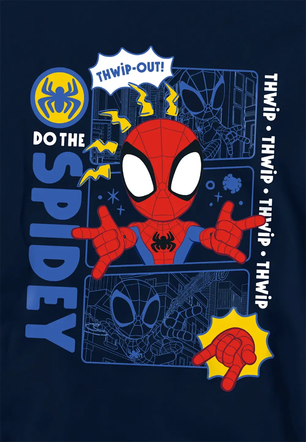 Детская худи Marvel Spidey, темно-синий — фото 2