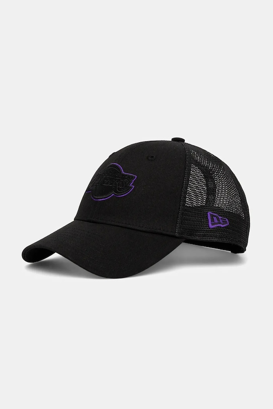 

Хлопковая кепка с козырьком 0 New Era, черный