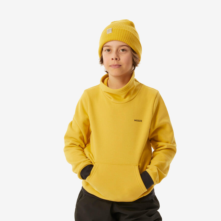 

WEDZE Детский горнолыжный свитер - 100 жёлтый