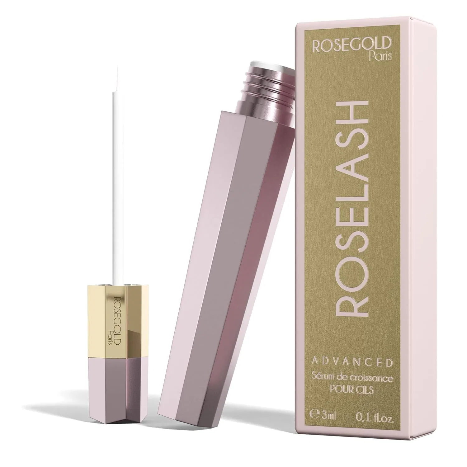 Сыворотка для роста ресниц Roselash Advance Rosegold Paris