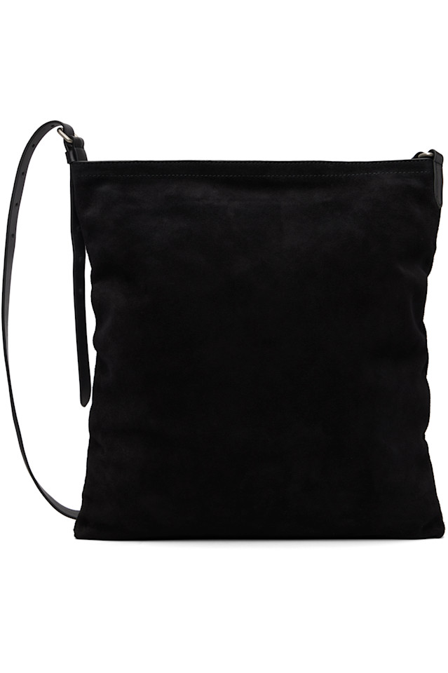 

Замшевая сумка-тоут Dries Van Noten, черный