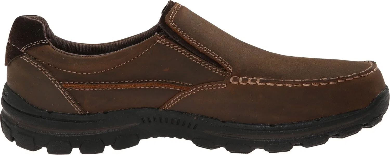 Мокасины на толстой подошве Skechers, темно-коричневый — фото 3