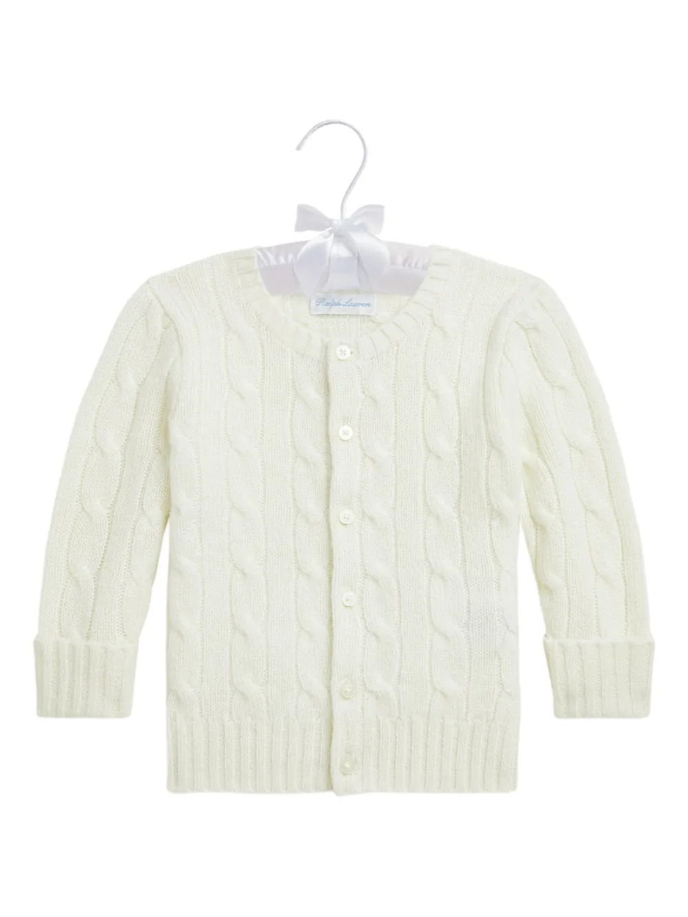 

Кашемировый кардиган POLO RALPH LAUREN KIDS, белый