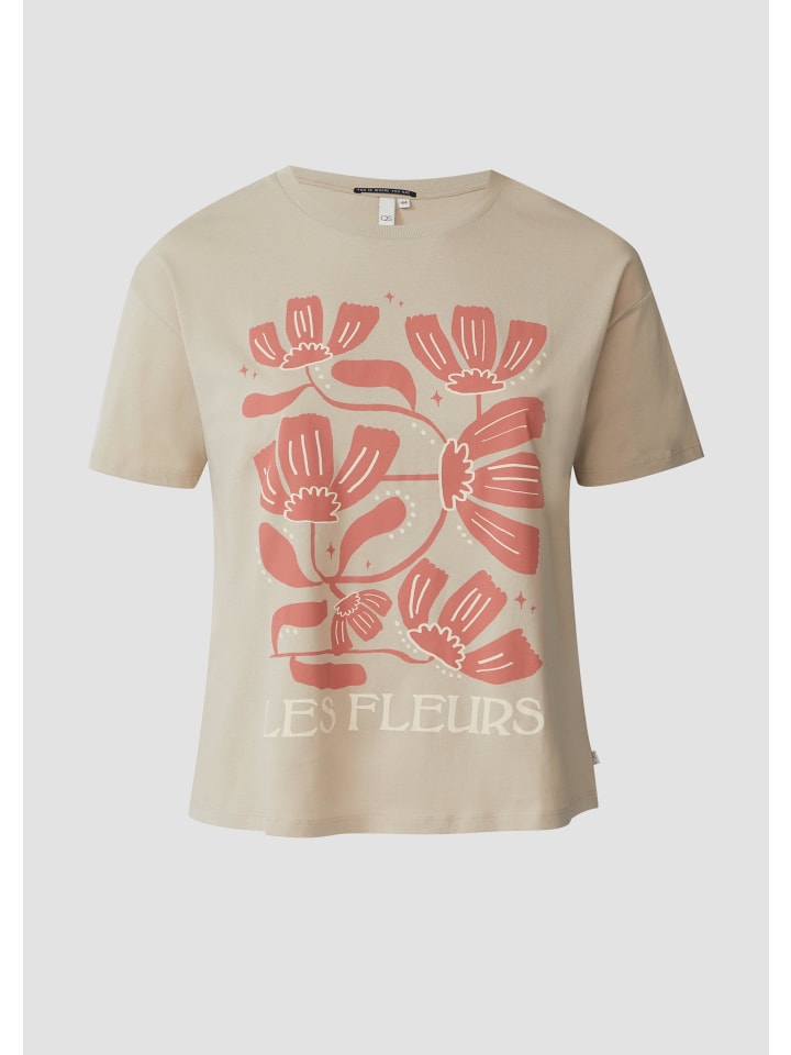 

Футболка QS, бежевый