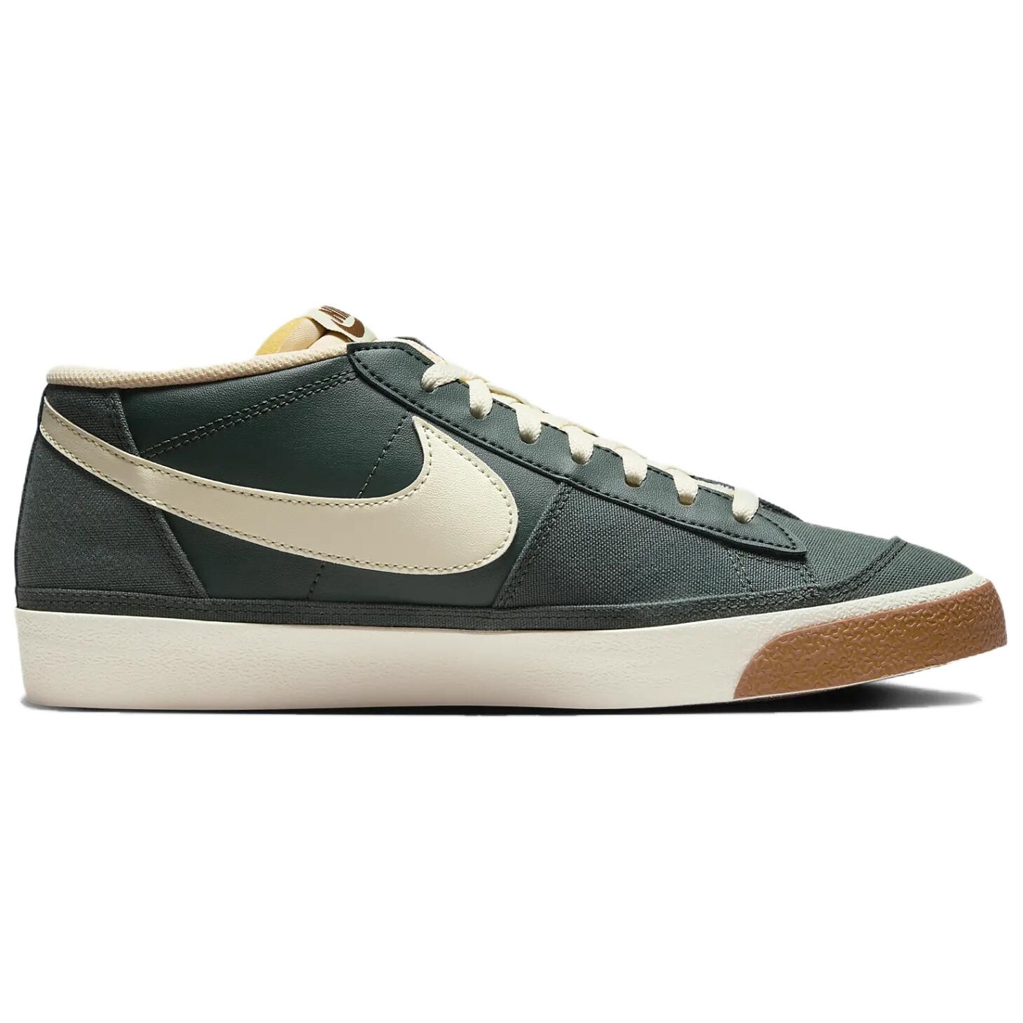 Кроссовки Nike Blazer Skateboarding Shoes Men Low-top Green, зеленый — фото 2