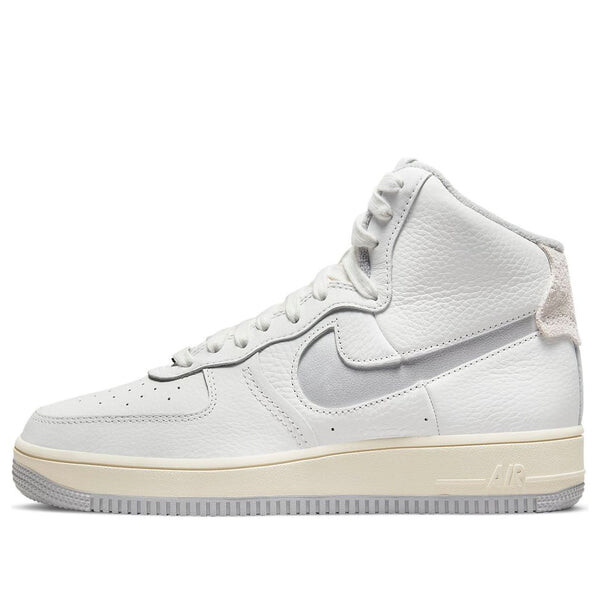 Кроссовки air force 1 high sculpt Nike, серый
