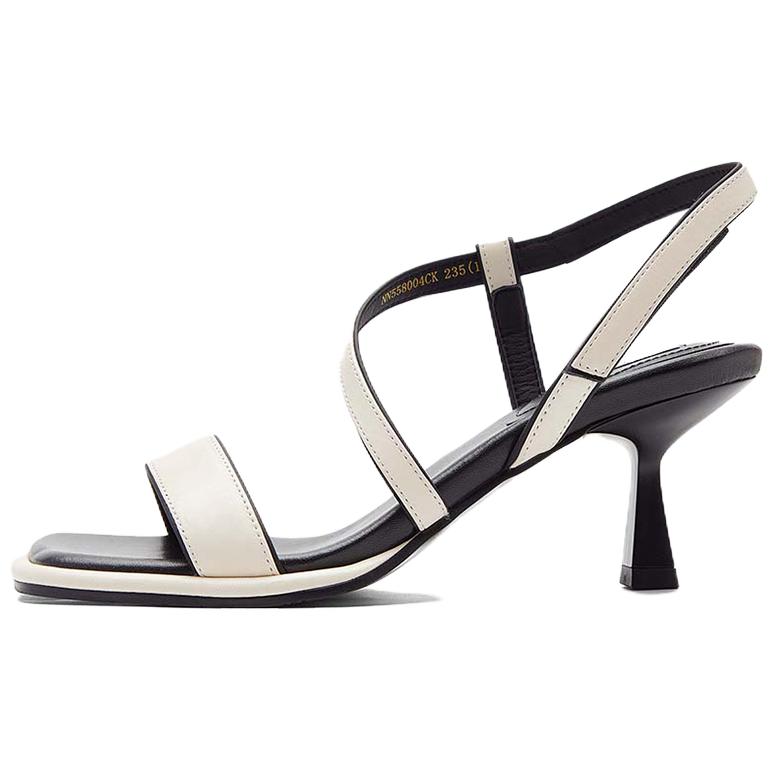 NINE WEST Женские сандалии на одной застежке 7,5 см экрю, цвет Ecru