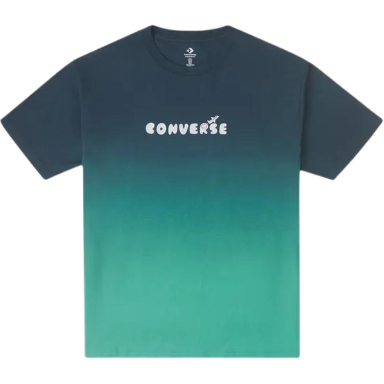 

Converse Футболка мужская зеленая, Зеленый, Converse Футболка мужская зеленая