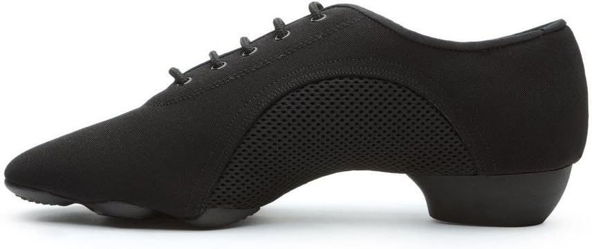 

Профессиональные мужские оксфордские туфли для латиноамериканских танцев, с сетчатой вставкой на низком каблуке, для бальных танцев, тренировок и джаза, черные, из парусины JW-1 Bd Dance