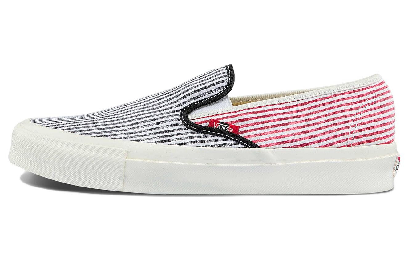 

Кроссовки Vans Style 48 Lx Casual Fashion Skate Shoes Unisex Blue Pink Stripe 'Blue Pink'