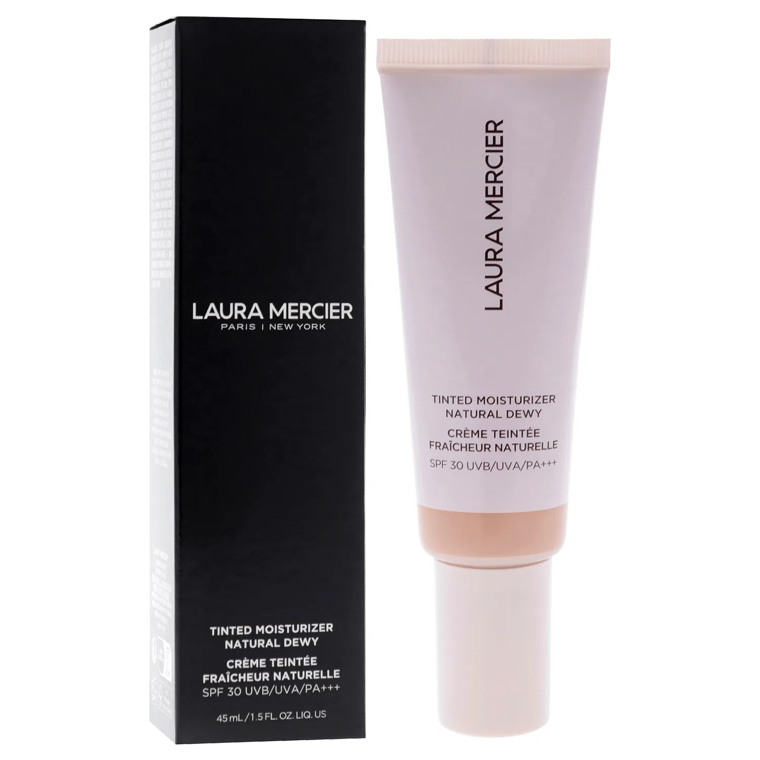 Увлажняющий тонирующий крем Natural Dewy SPF 30 - 2C Oak от Laura Mercier для женщин - 42 г (1,5 унции), коричневый — фото 3