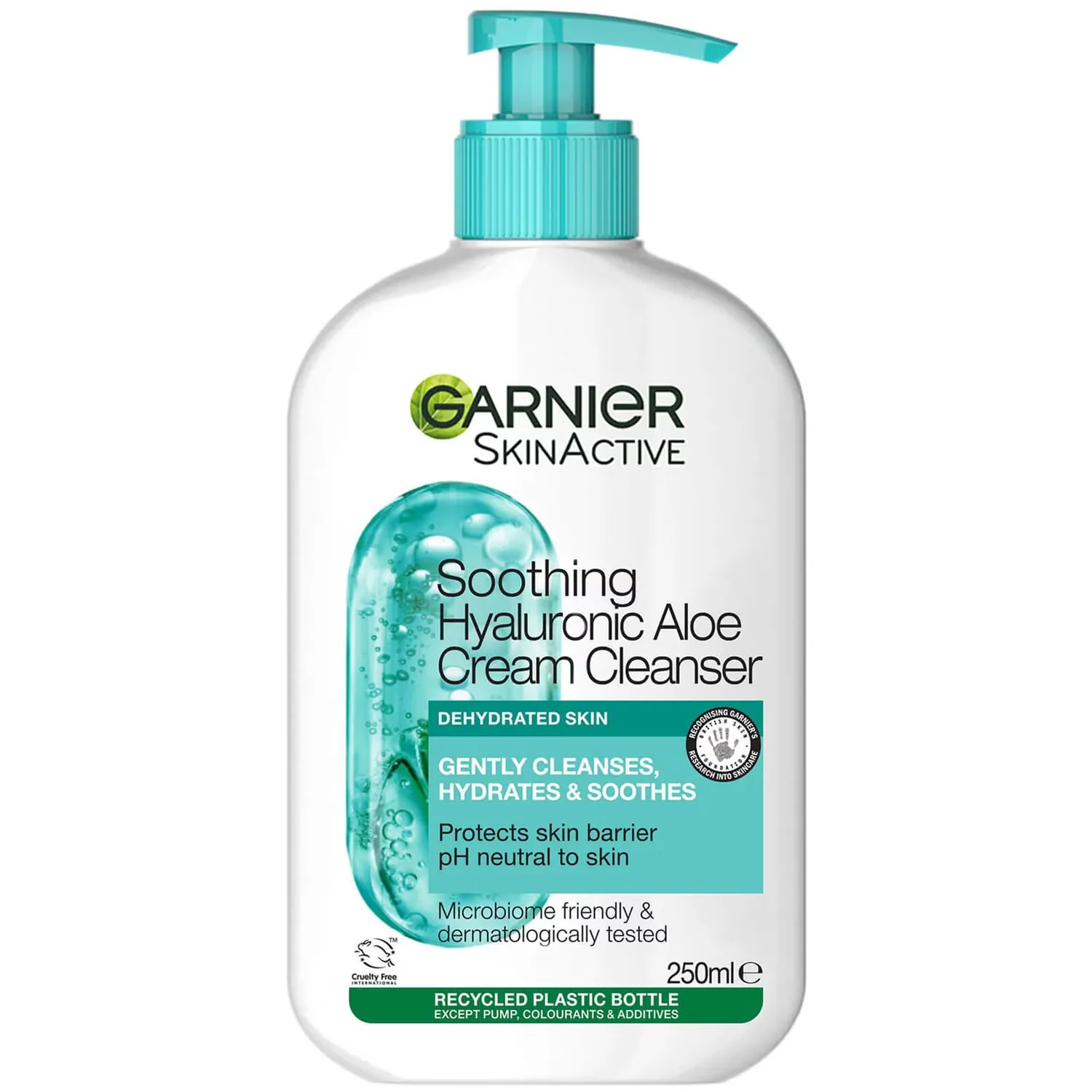 

Skin Active Успокаивающий очищающий крем с гиалуроновой кислотой и алоэ 250 мл Garnier