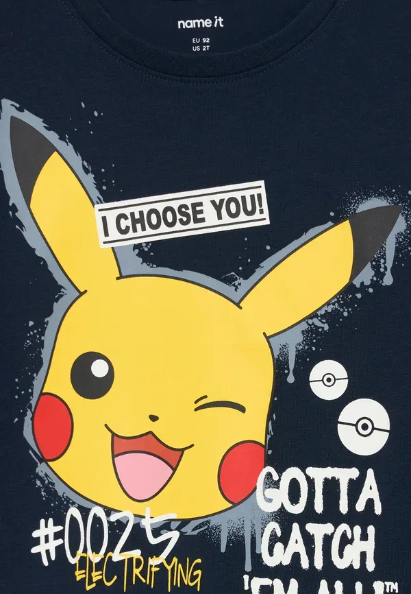 Футболка с длинным рукавом Pokemon Name It, темно-синий — фото 4