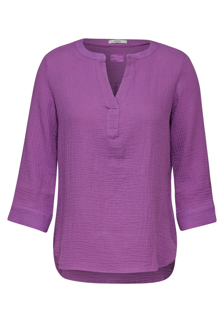 

Блузка с коротким рукавом CECIL Blouse, цвет orchid