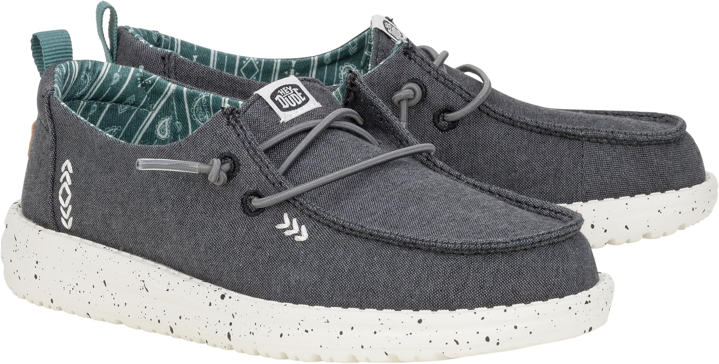 

Кроссовки Hey Dude Kids Wendy Chambray, Black