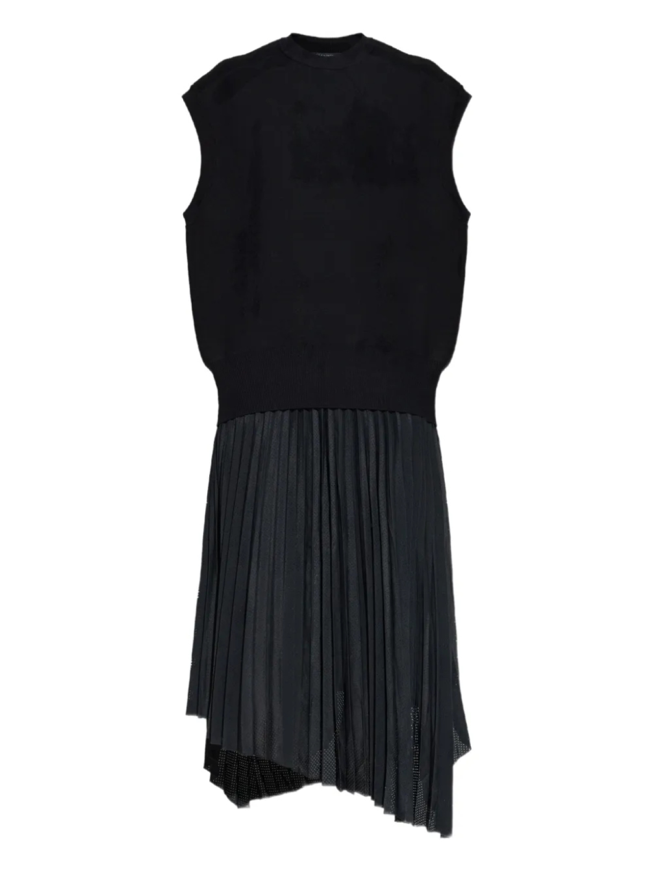 

AllSaints платье миди со складками, черный
