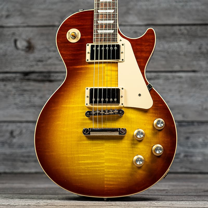 

Электрогитара Gibson Les Paul Standard '60s Figured Top - Iced Tea